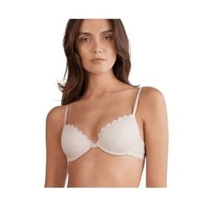 Intimissimi Bellissima Lace Push-up Bra Natural Soft Stretch Lace Underwire Adju